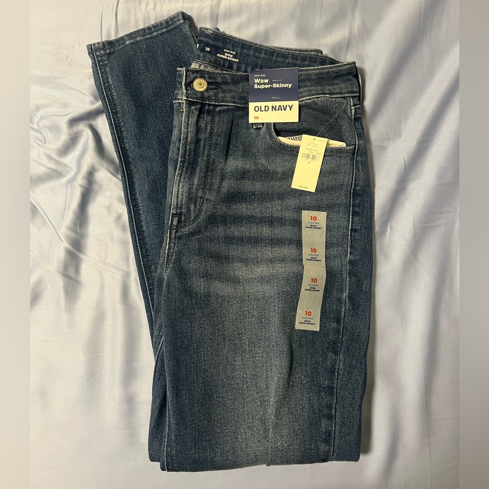 High-Rise Super Skinny Jeans